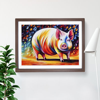 Pig Vol.5 - Single Picture Frame Painting