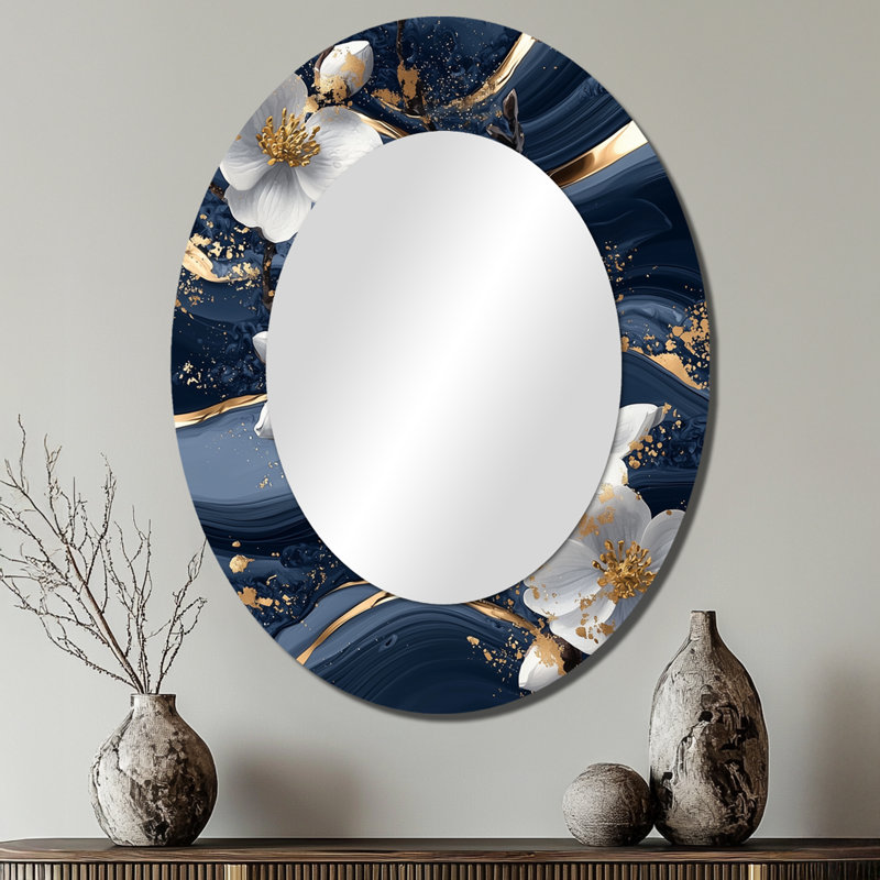 Miroir mural traditionnel Golden I, 40 po x 30 po