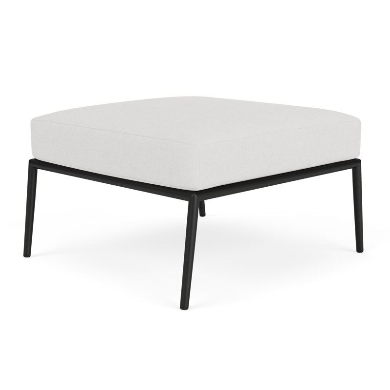Escape Outdoor Ottoman, Canvas Natural