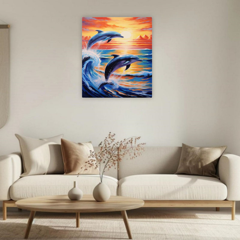 Art mural sur toile sans cadre 24 "x 36"