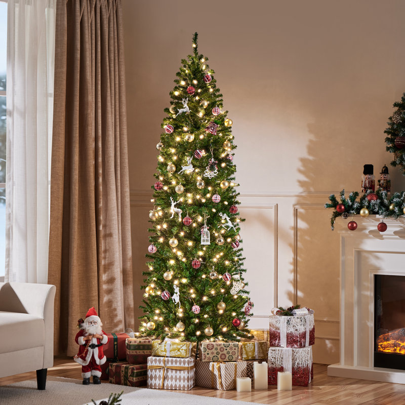 Arbre de Noël épinette Nyle, 6 pi, Illuminée