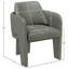 Chaise rembourrée en cuir Vanda Vanda-1807700792