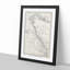 Map Chart of the Great Barrier Reef Area - Picture Frame Drawing Print-55575686-55575687