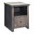 Charming Bridgevine Home File Cabinet With Barnwood Finish And Vintage Hardware, A Stylish Storage Solution For Any Room.