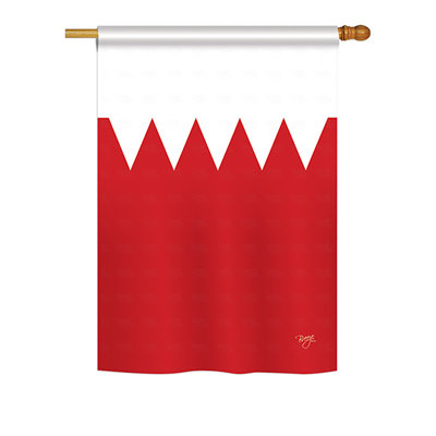 Double Sided Polyester House Flag