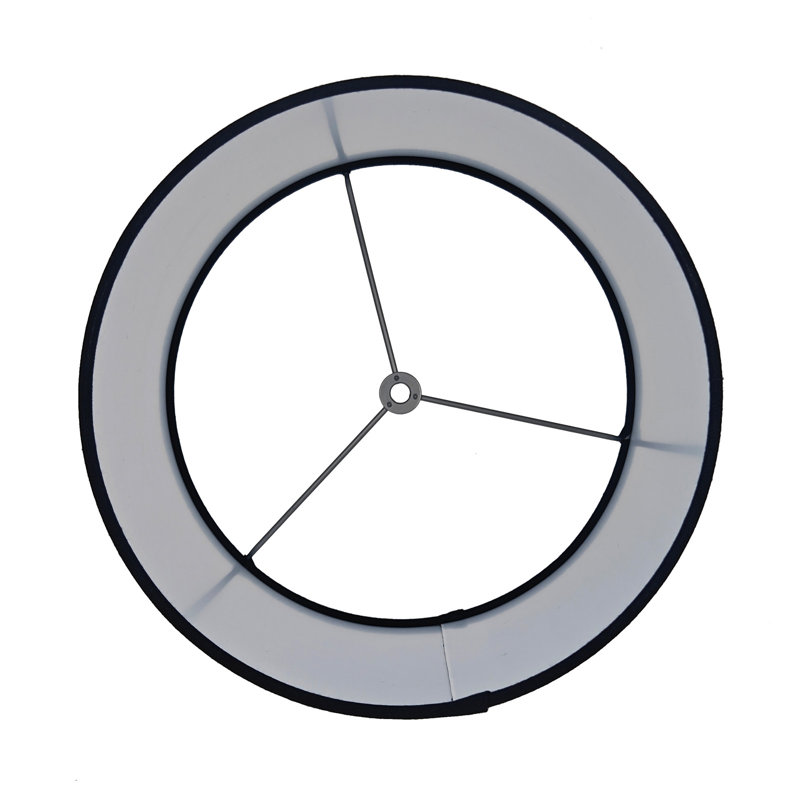 Abat-jour cylindriques, Noir, H 10 po x l 11 po x P 11 po