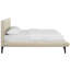 Grand lit plateforme tapissier en tissu touffeté Julia-1680872618