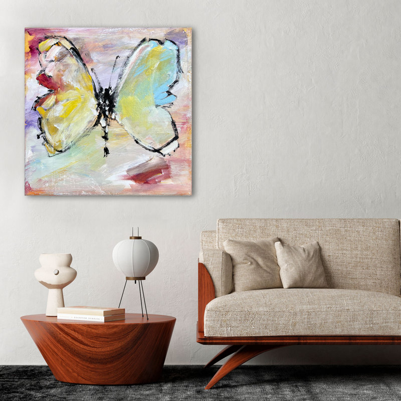 Aida Madeline par Salvatore Principe - peinture sur toile tendue, H 30 po x l 30 po x P 1,5 po