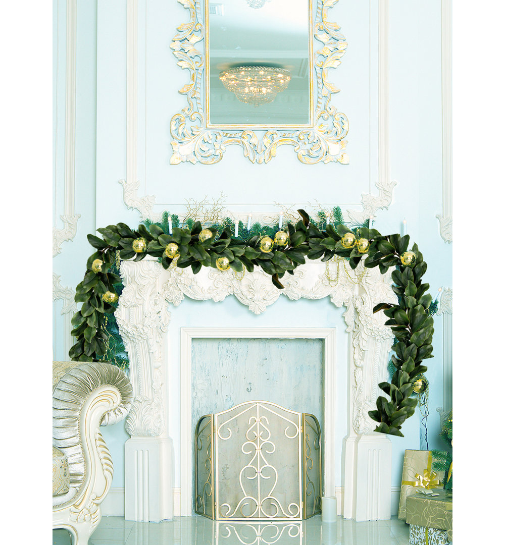 72'' in. Faux Magnolia Garland The Holiday Aisle®