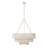 9-Light Chandelier in Blanco