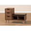 Allie Faux Leather Upholstered Storage Bench-118026964