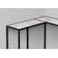 Accent Table, L-Shaped Console Table