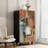 Double open doors multi-functional wardrobe