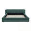 Structure de lit tapissier grand avec chenille-1283289580