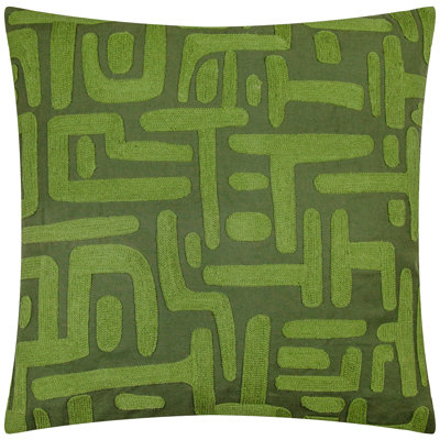 Brooke Polyester Cushion Abstract Square Throw Cushion