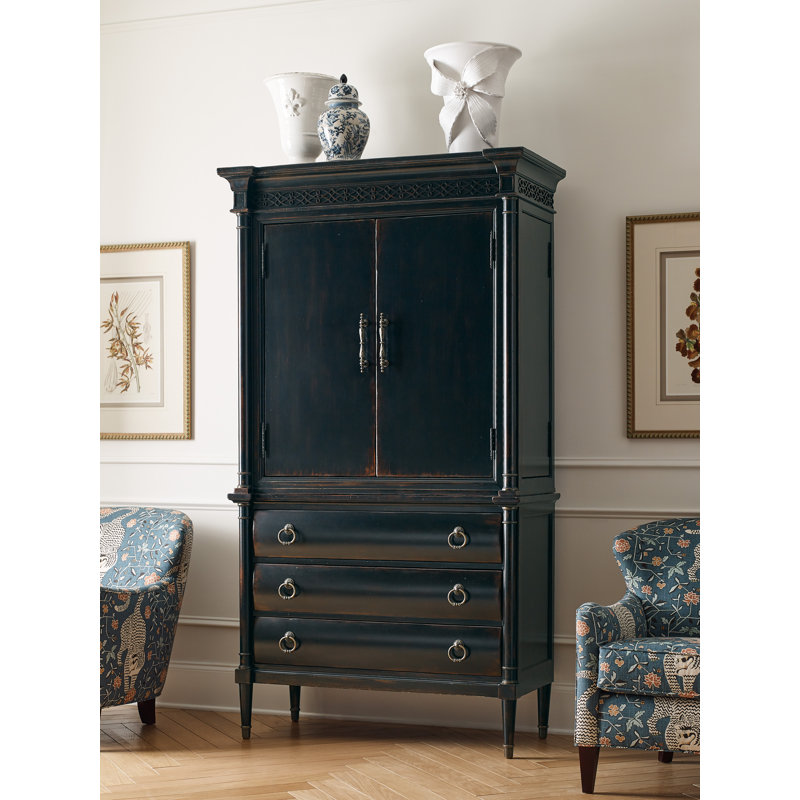 Charleston 2 - Door Solid Wood Armoire