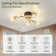 Iftikar 33“ Ceiling Fan with 6 lights