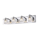 Thorne Modern 4 Light Crystal Vanity