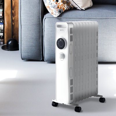 Igenix 2000W Oil Filled Radiator White