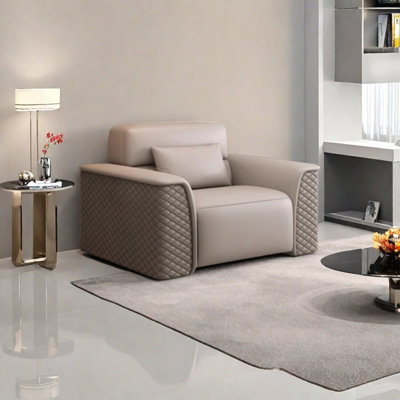 Fauteuil d'appoint moderne et luxueux