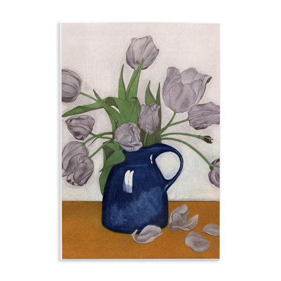  "Falling Tulip Petals Vase", art mural par Incado