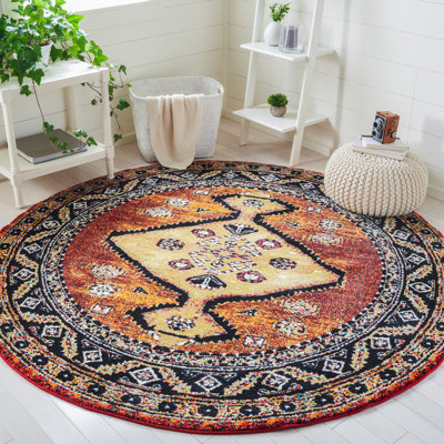 Tapis rouille / doré Southwestern