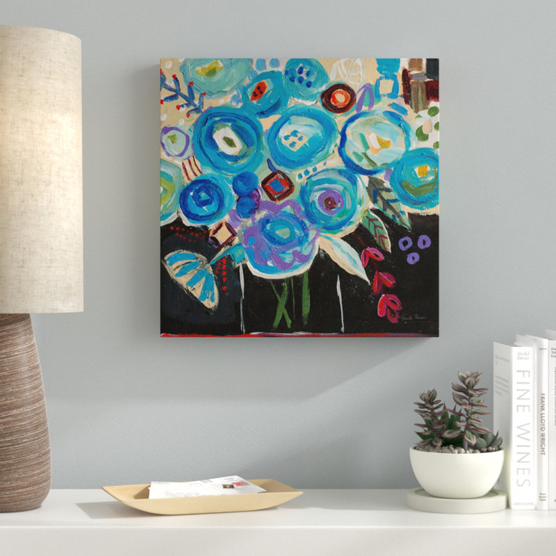 Mid-Century, 14" H x 14" W x 2" D