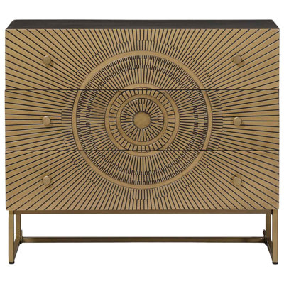 3 - Drawer Rectangle Accent Chest