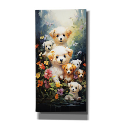 'Friends 1' by Momart Canvas Wall Art