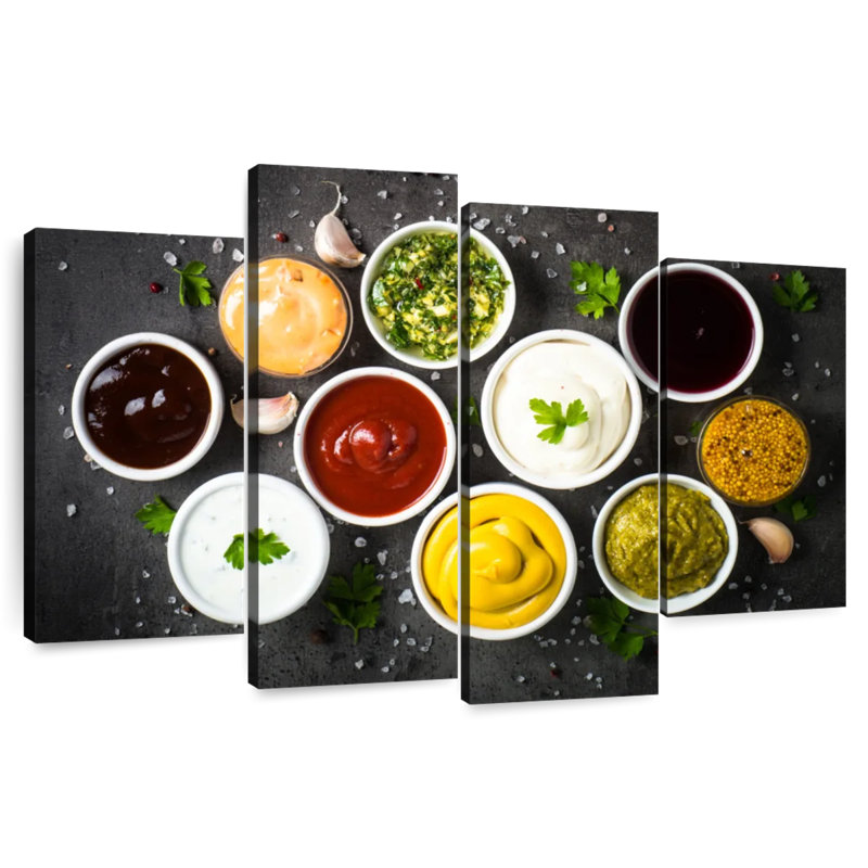 Yarlin Sauce Bowls, 27" H x 43" W