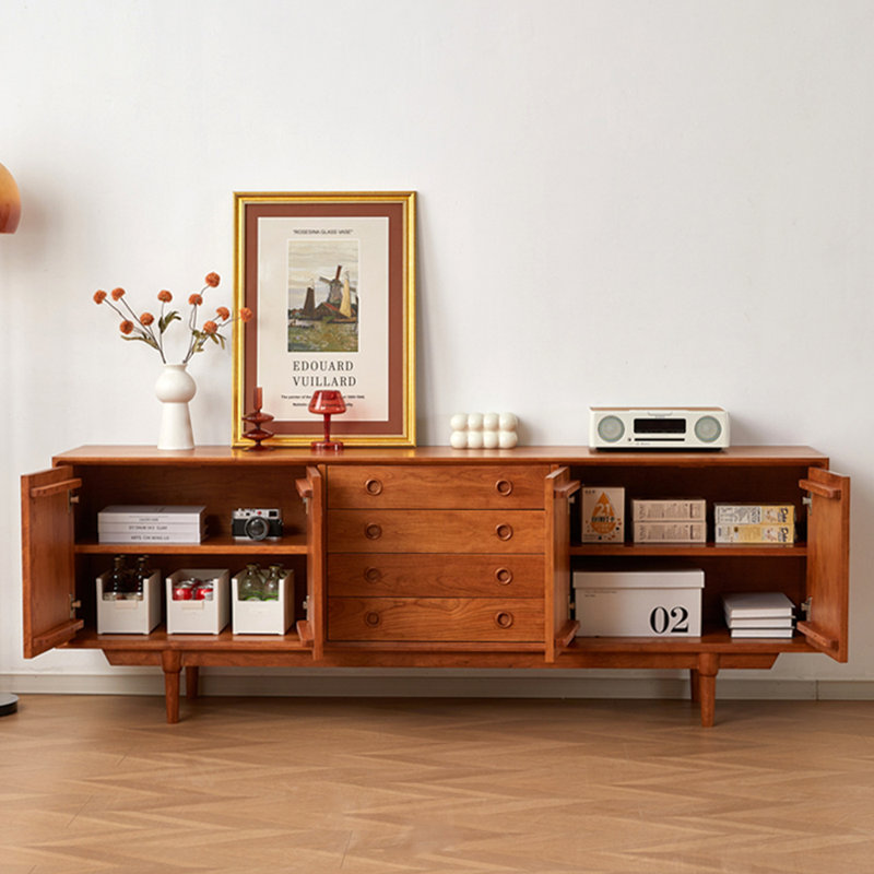Meuble télé minimaliste américain, 82.68"