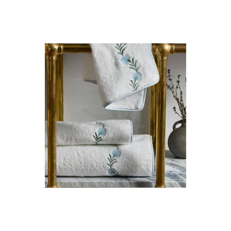 Daphne Bath Sheet, Light Blue