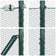 Vidaxl Hexagon Fence Steel-114622256-114622258