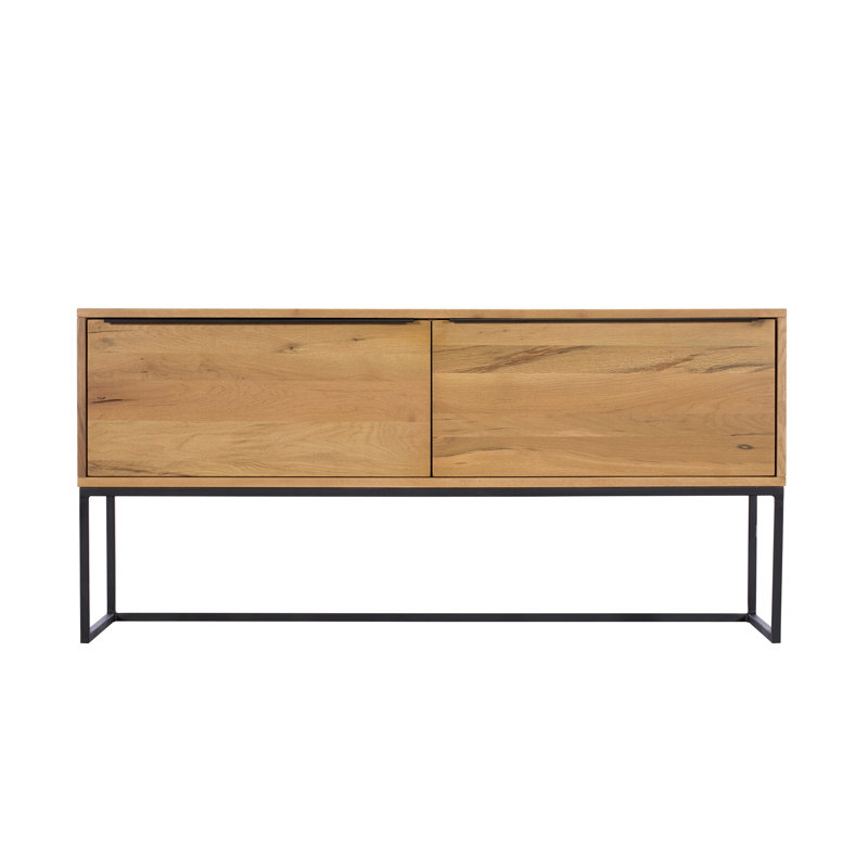 Adalinne 120cm Solid Wood Top Console Table