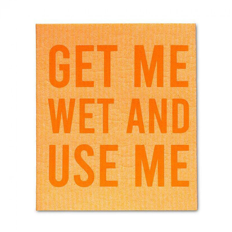 Set Of 2 Don'T Worry Dishes… Funny Text Dishcloth