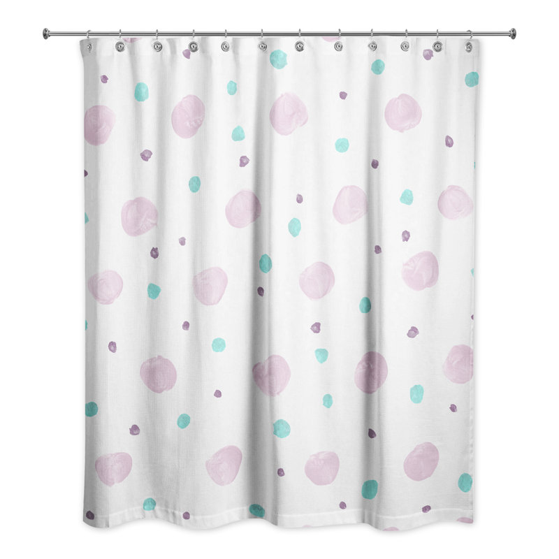 Rideau de douche Roselea, Rose