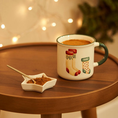 Ensemble de tasses et de collations en porcelaine festive Sardinia