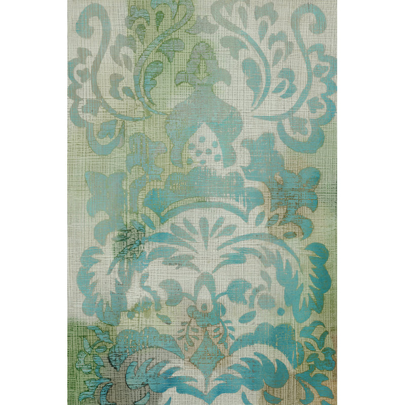 Velvet & Damask I by Chariklia Zarris - Wrapped Canvas Print, 46cm H x 30cm W x 3.8cm D