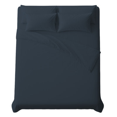 6 draps de lit en microfibre doux, infroissables et profonds