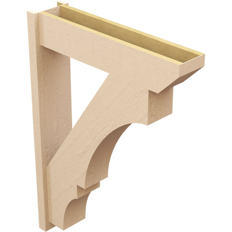 Bois de cèdre brut Balboa Slat, H 46 po x l 8 po x P 34 po