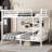 Metal Bunk Bed ,Space-Saving/Noise Reduced/No Box Spring Needed,-2000630822-2000630820