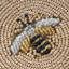 Cotton Round Beaded Placemat