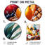 «Fruit Explosion Kitchen Dreams I - Food & Beverage», reproduction d'art en métal-1257619341