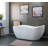 68'' x 31'' Soaking Acrylic Bathtub