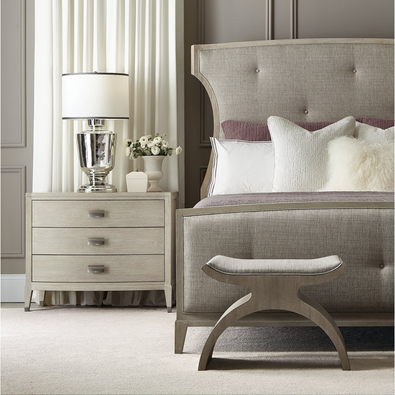 East Hampton Tufted Low Profile Standard Bed, King