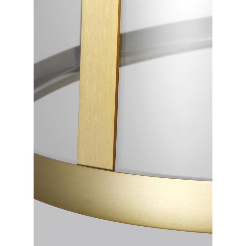 Amiir 3 - Light Single Pendant, Burnished Brass