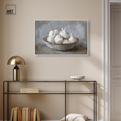 Art sur toile de ferme à l'ail