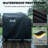 Feasto 44-inch Outdoor Grill Cover For Charcoal Grill With Side Table, Waterproof 600d Heavy Duty Bbq Grill Cover