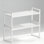 Expandable And Stackable Cabinet Shelf Organizer, Adjustable Kitchen Countertop And Pantry Storage Rack, Space Saving Multi-Tier Shelf For Bathroom And Office Organization