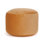 Pouf rond en velours de 20 po Franka